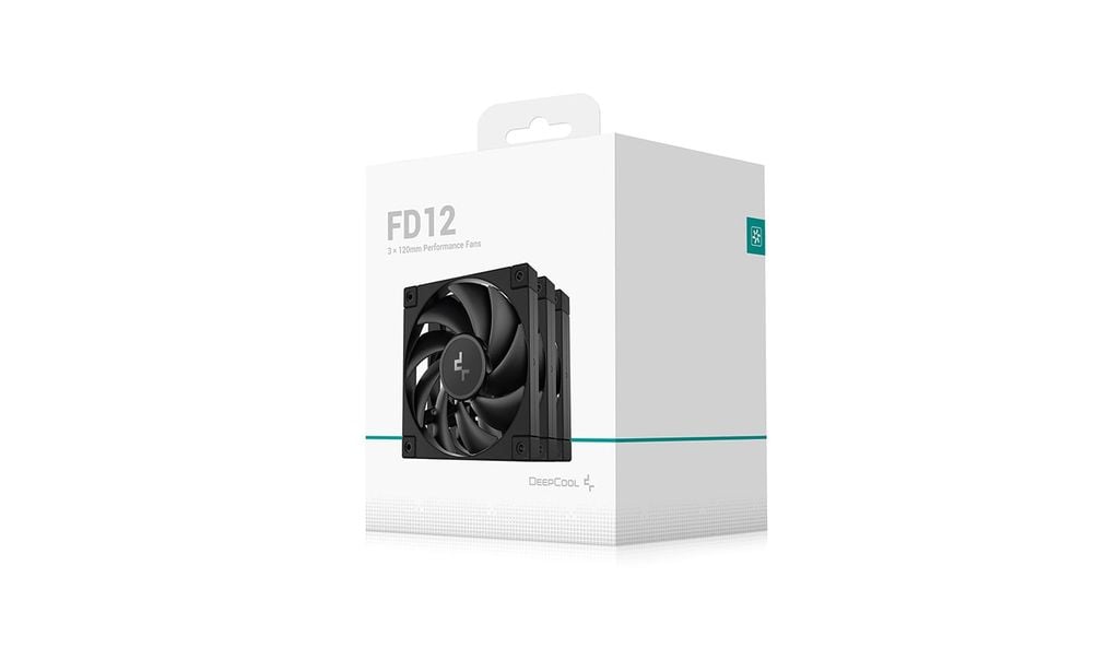 Bộ ba quạt fancase Deepcool FD12 3 IN 1 - BLACK