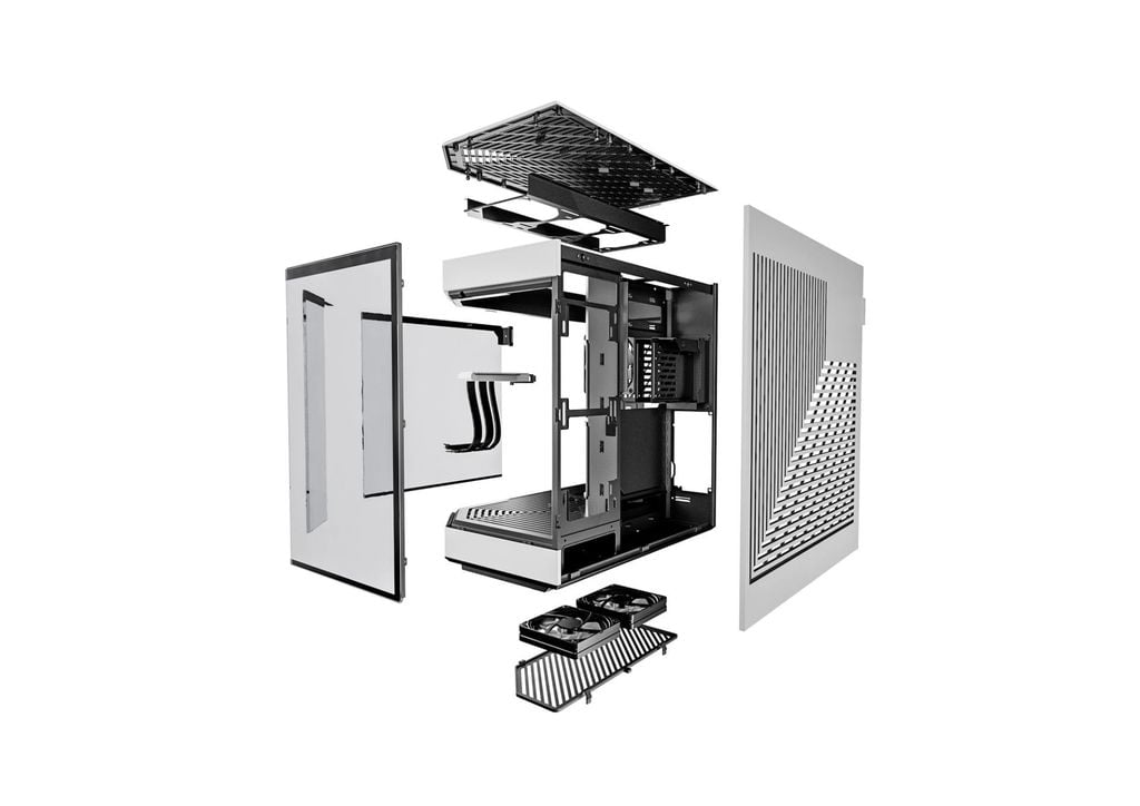 Vỏ Case Máy Tính HYTE Y60 - BLACK/WHITE