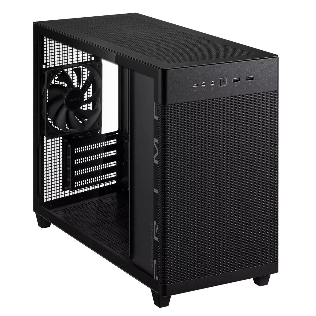 Vỏ Case ASUS PRIME AP201 TG - BLACK