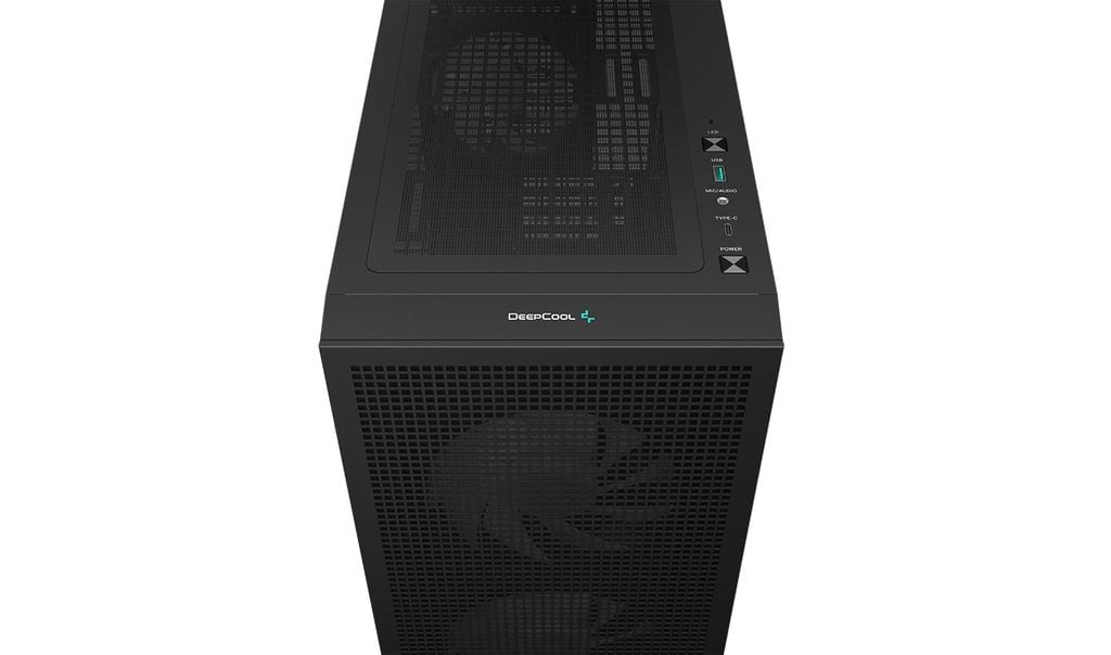 Vỏ case DEEPCOOL CH360 DIGITAL - BLACK