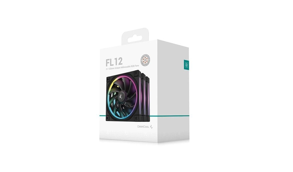 Bộ ba Fan Case Deepcool FL12 ARGB 3 IN 1 - BLACK