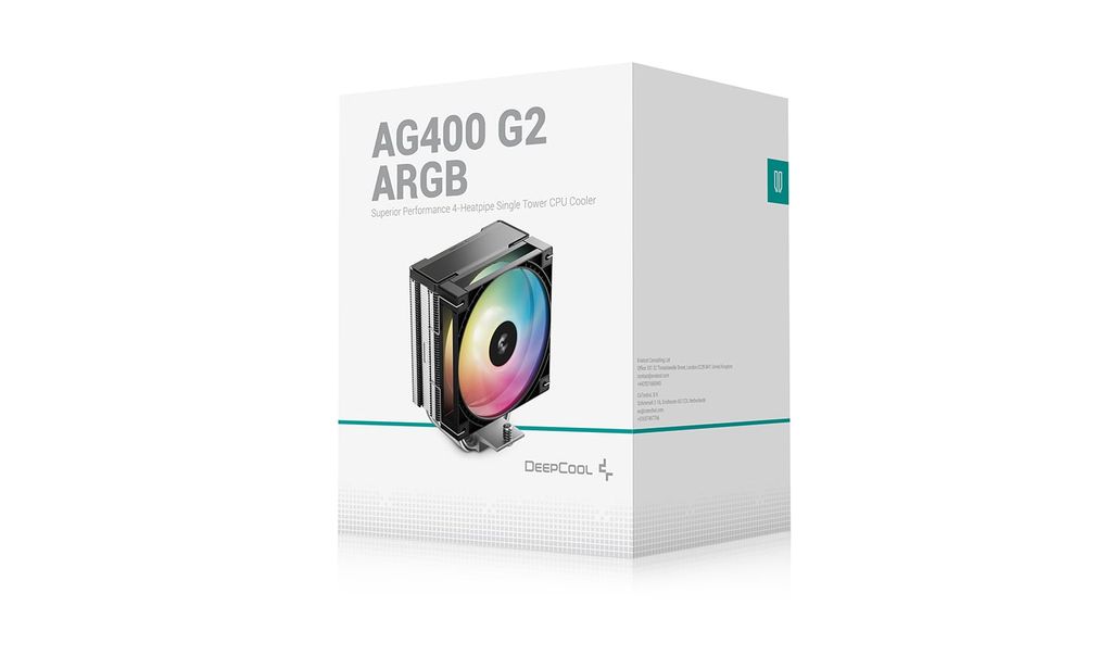 Tản nhiệt khí CPU Deepcool AG400 G2 ARGB - BLACK