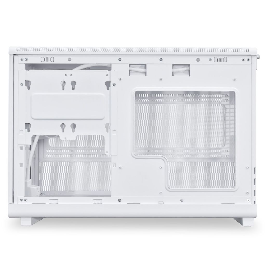 Vỏ case máy tính LIAN LI DAN A3 WOOD GLASS - mATX - WHITE (MATX/MFF/MẶT GỖ/KÍNH HÔNG)