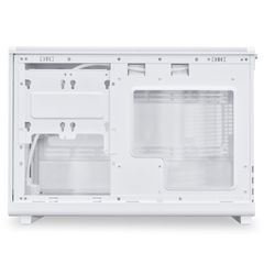 Vỏ case máy tính LIAN LI DAN A3 WOOD GLASS - mATX - WHITE (MATX/MFF/MẶT GỖ/KÍNH HÔNG)