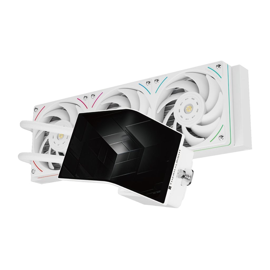 Tản nhiệt nước AIO THERMALRIGHT LEVITA VISION LCD 360 UB ARGB - WHITE (Màn hình 3D 2K 6.67