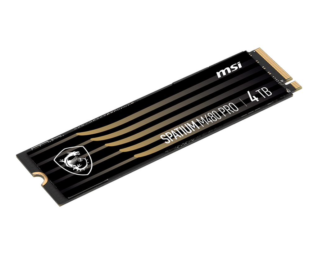 Ổ CỨNG SSD MSI SPATIUM M480 Pro PCIe 4.0 NVMe M.2 1TB (7400/6000)