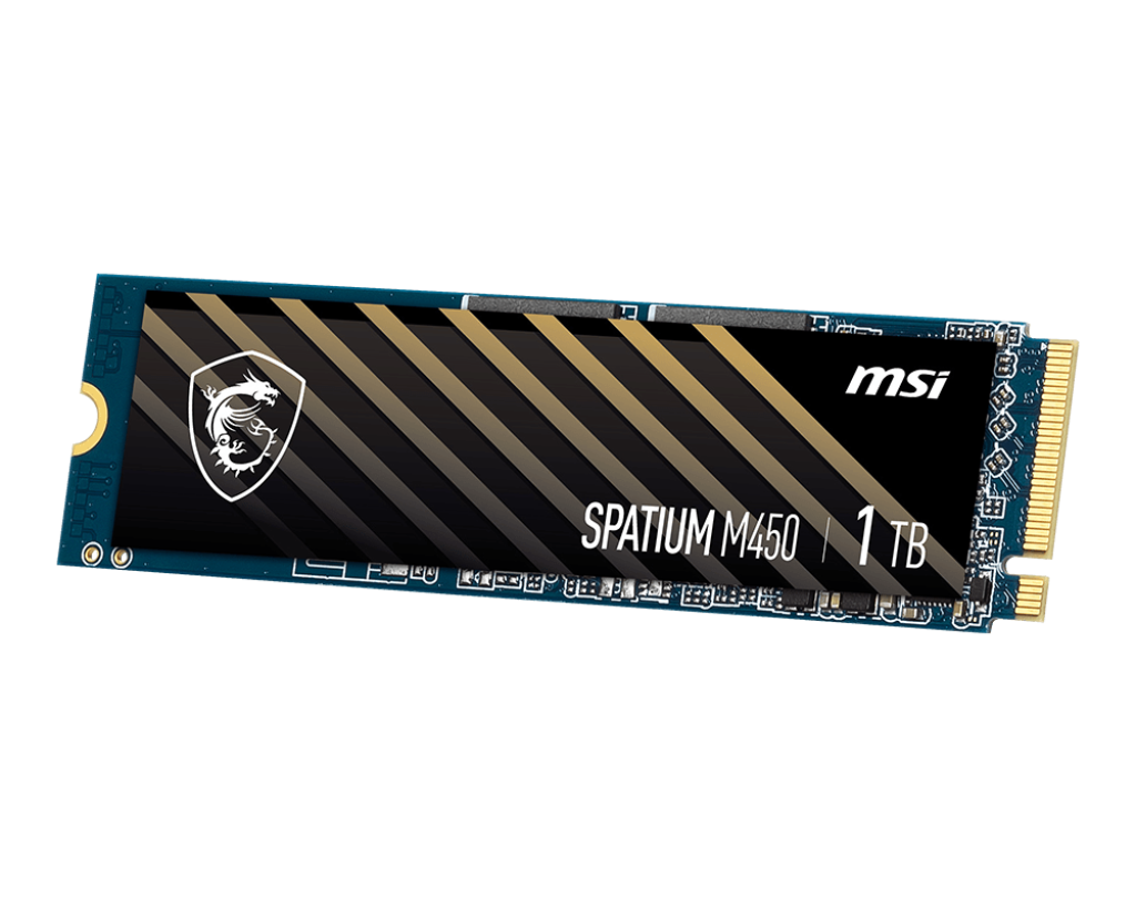 Ổ CỨNG SSD MSI SPATIUM M450 PCIe 4.0 NVMe M.2 1TB (3600/3000)