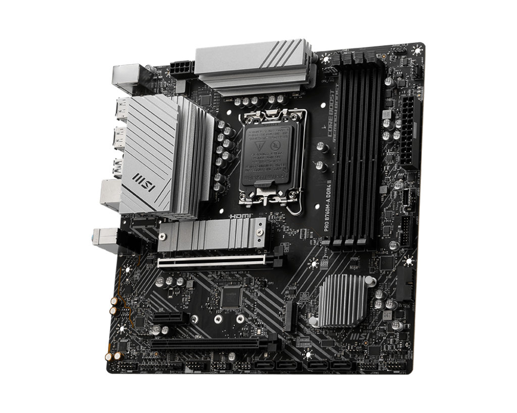 BO MẠCH CHỦ MAINBOARD MSI PRO B760M-A DDR4 II