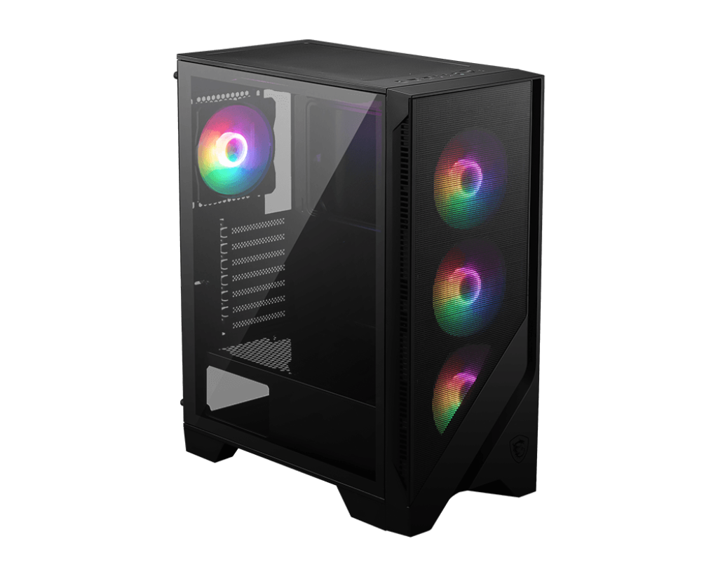 Vỏ Case MSI MAG FORGE 120A AIRFLOW ATX 6 Fan - BLACK