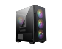 Vỏ Case MSI MAG FORGE M100A MATX 4 Fan - BLACK