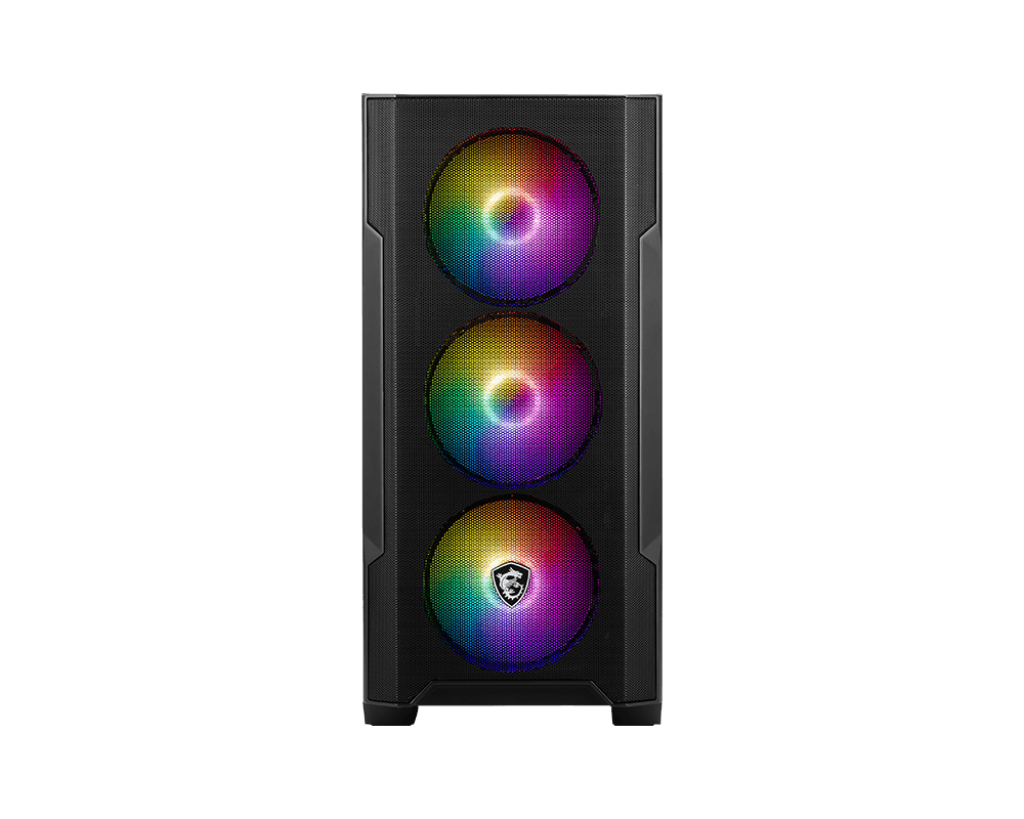 Vỏ Case MSI MAG FORGE M100A MATX 4 Fan - BLACK