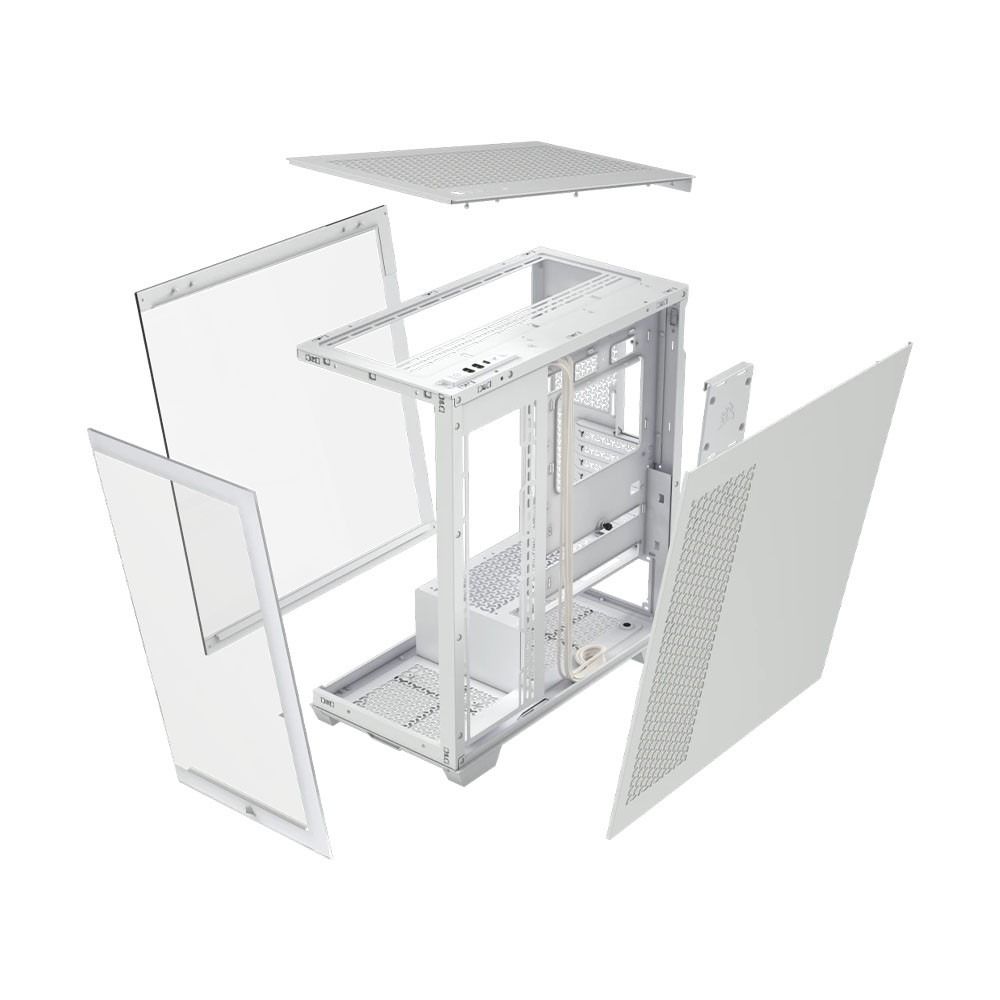 Vỏ Case máy tính Corsair 3500X Tempered Glass Mid-Tower - WHITE