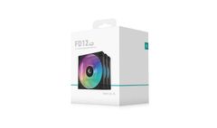Bộ ba quạt fancase Deepcool FD12 ARGB 3 IN 1 - BLACK