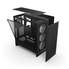 Vỏ Case NZXT H5 FLOW RGB ALL - BLACK V2