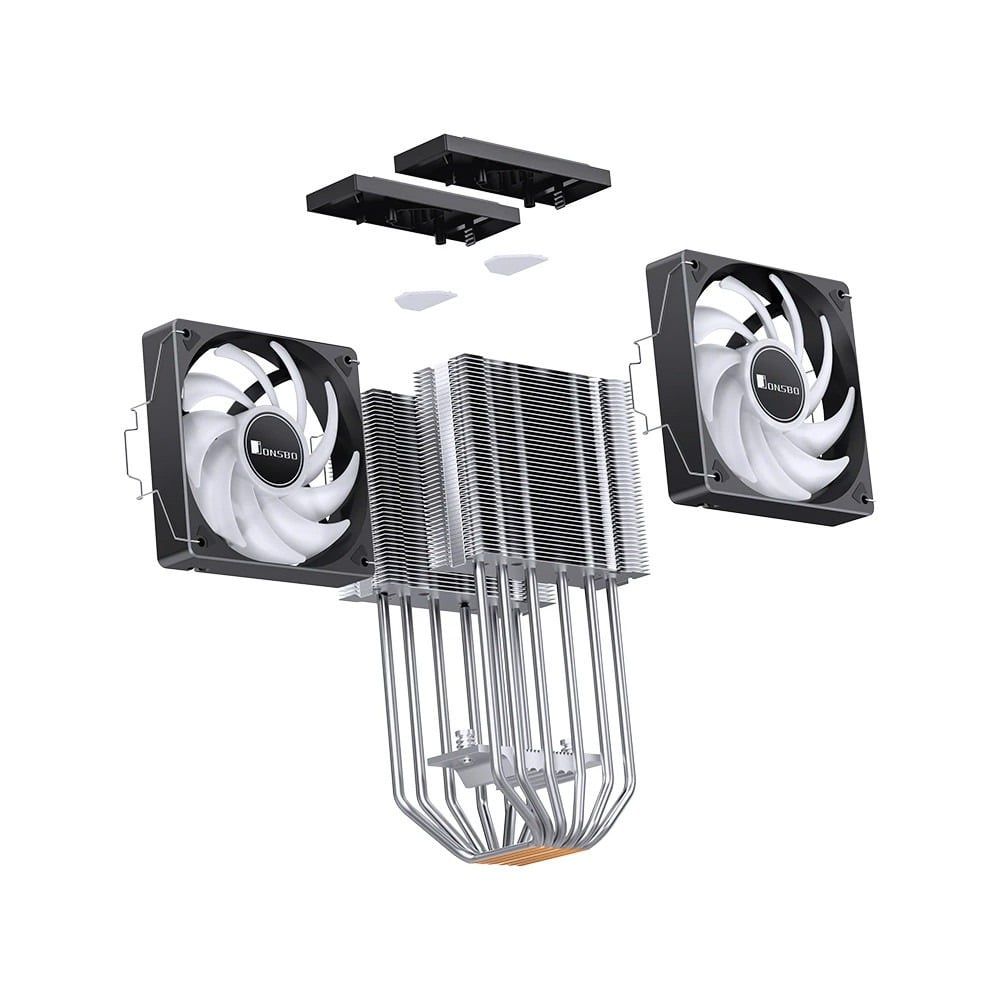 Tản Nhiệt Khí Jonsbo CR-3000E ARGB Black