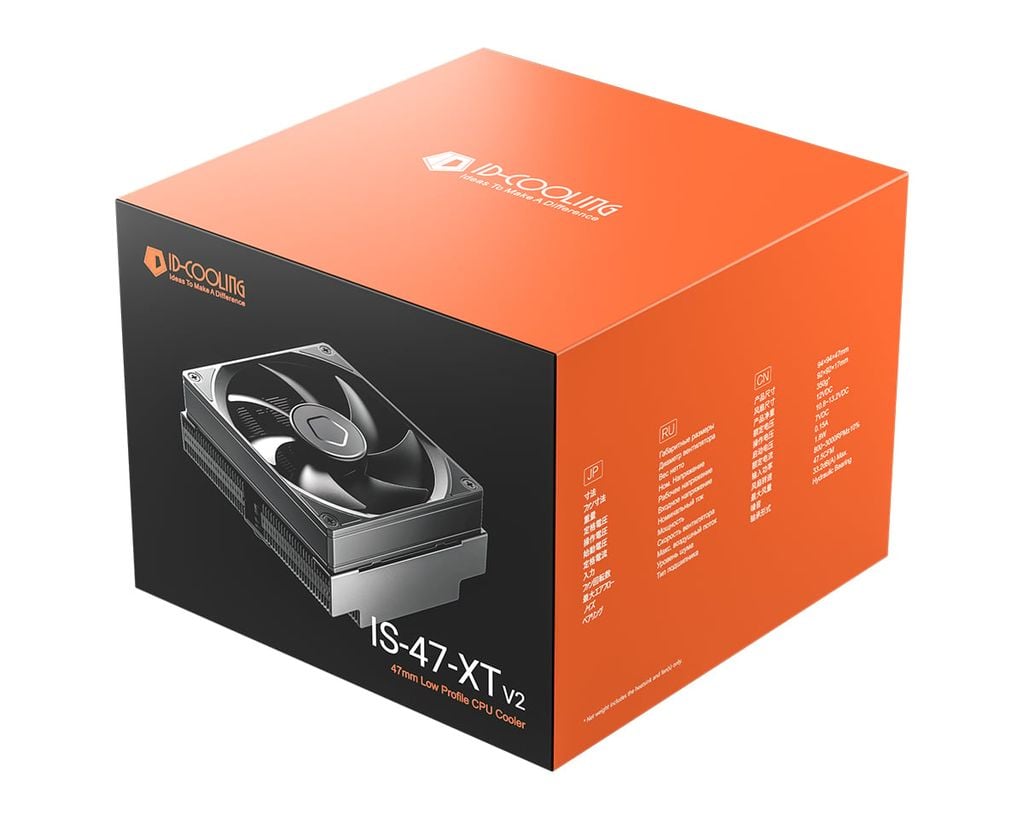 Tản Nhiệt Khí ID-COOLING IS 47 XT V2 - BLACK