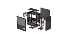 Vỏ case DEEPCOOL CH360 DIGITAL - BLACK