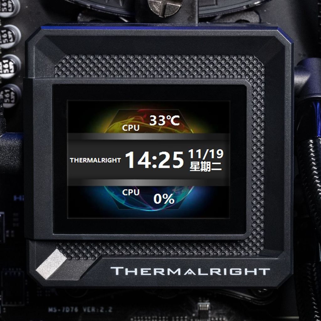 Tản nhiệt nước AIO THERMALRIGHT FROZEN WARFRAME LCD 360 SE ARGB - BLACK | FW360SE