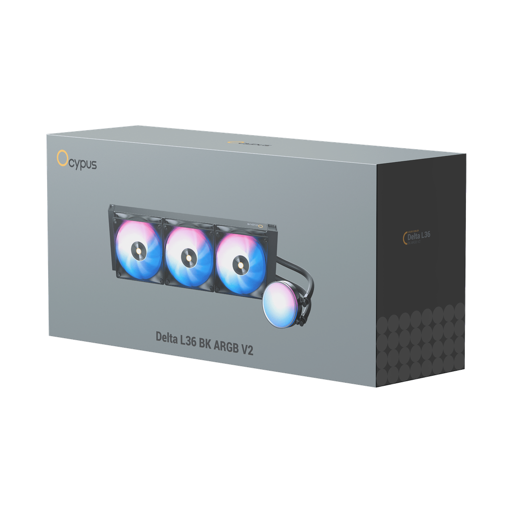 Tản Nhiệt Nước AIO Ocypus Delta L36 ARGB V2 - BLACK