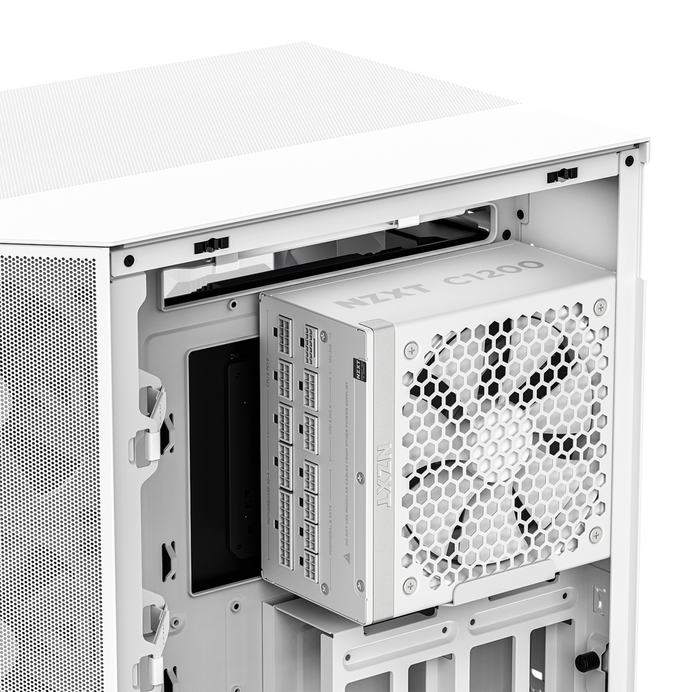 Nguồn Máy Tính NZXT C1200 ATX 3.1 - WHITE (80 Plus Gold/1200W)