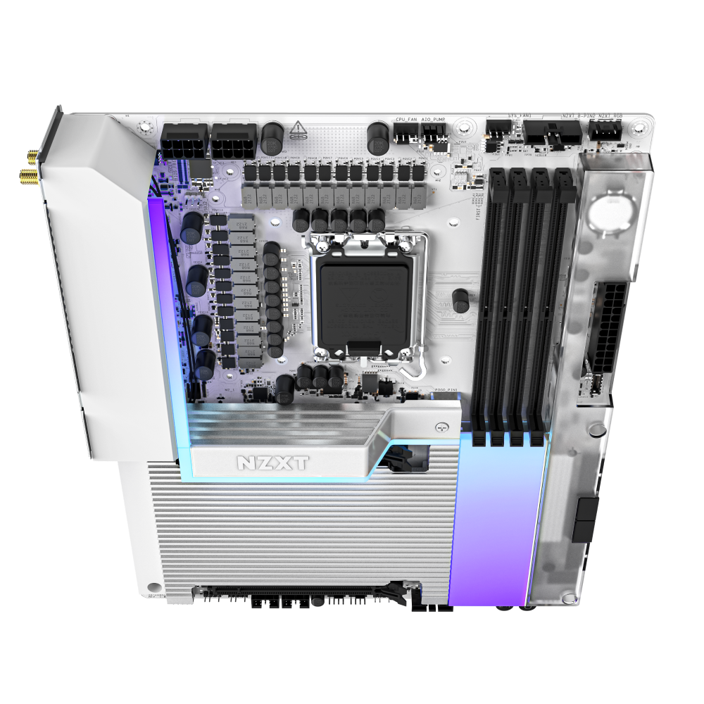 Bo Mạch Chủ Mainboard NZXT N9 Z890 - WHITE