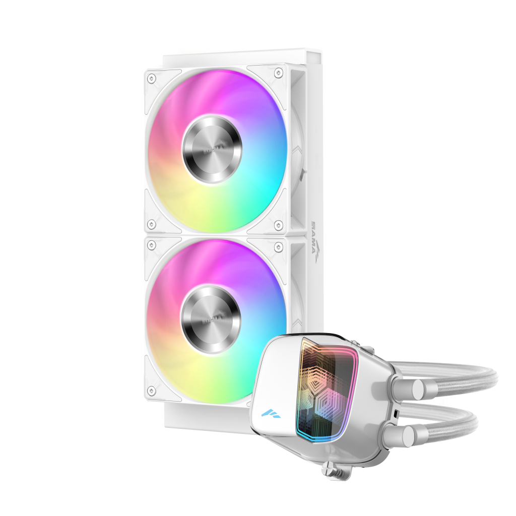 Tản Nhiệt Nước AIO SAMA L70 240WH - 240MM - WHITE