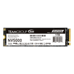 Ổ cứng SSD TeamGroup NV5000 1TB M.2 PCIe NVMe Gen4x4 (4,500 MB/s - 1,900 MB/s)
