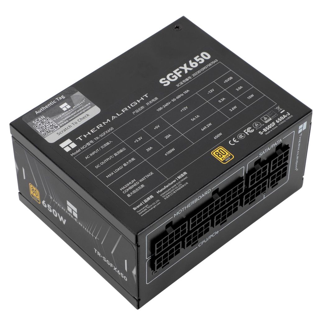 NGUỒN PSU THERMALRIGHT SGFX 650W - BLACK
