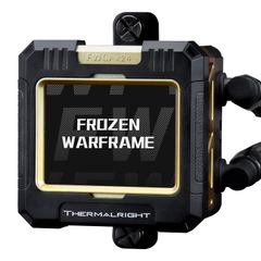 Tản nhiệt nước CPU AIO THERMALRIGHT FROZEN WARFRAME LCD 360 - BLACK | FW360B