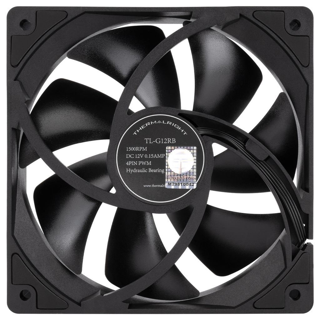 Quạt Fan case ThermalRight TL-G12B | TL-G12RB (Cánh ngược) - Black