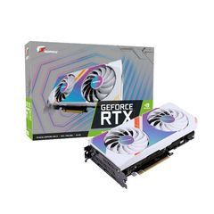 CARD ĐỒ HỌA Colorful iGame RTX 3050 Ultra DUO OC V2-V 8GB - WHITE
