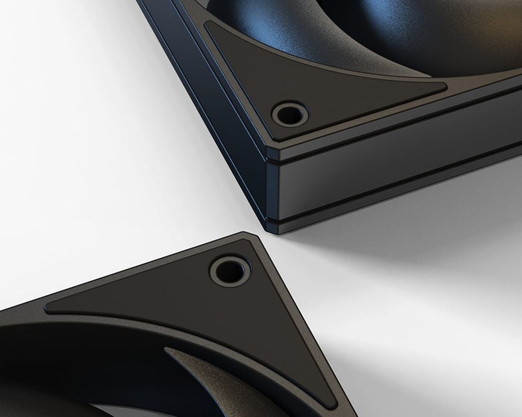 Quạt tản nhiệt ID-COOLING AS-120-K - BLACK