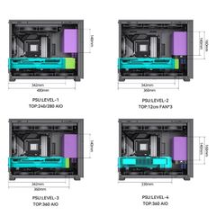 Vỏ Case Jonsbo D31 STD Black