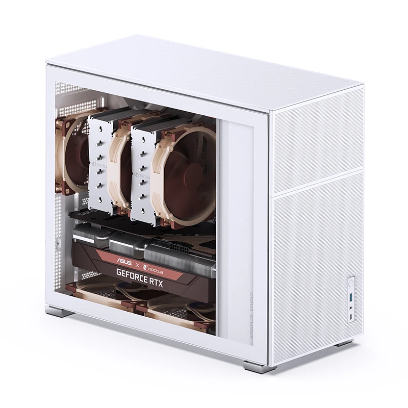 Vỏ case máy tính Jonsbo D41 MESH - WHITE