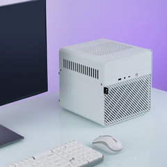 Vỏ case máy tính Jonsbo N2 - WHITE (ITX, Màu Trắng)