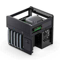 Vỏ case máy tính Jonsbo N2 - BLACK (ITX, Màu Đen)