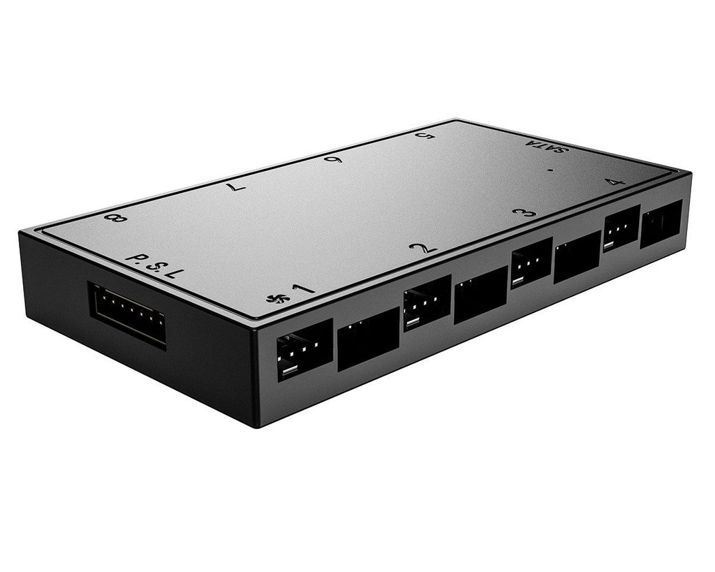 Bộ chia nguồn và tín hiệu LED ARGB ID-Cooling HA-08