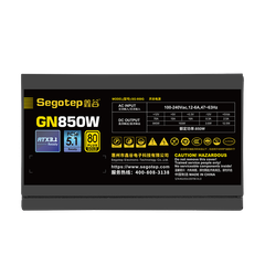 Nguồn SEGOTEP GN850W 80 Plus Gold ATX3.0 + PCIE 5.0 - BLACK