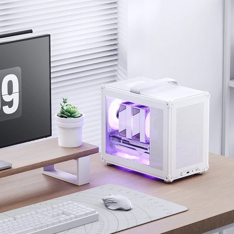 Vỏ Case Jonsbo C6 MAX White