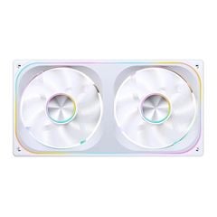 Quạt Fan case JONSBO ZA-240W | ZA-240WR LED ARGB - WHITE  (CÁNH THUẬN / NGƯỢC)