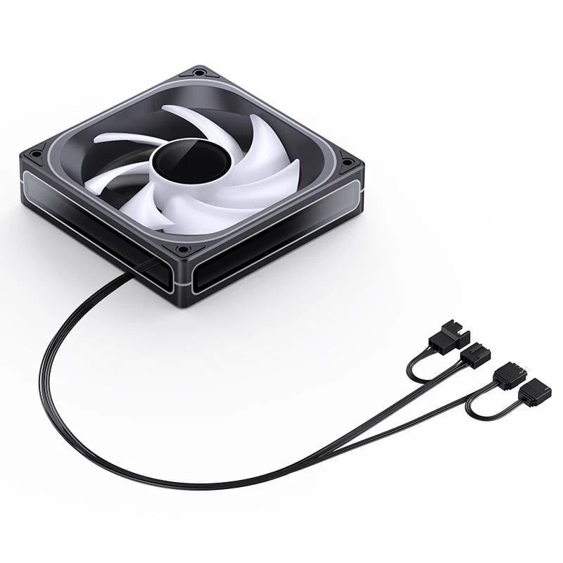 Quạt Fan case JONSBO ZB-120B | ZB-120BR LED ARGB -   (CÁNH THUẬN / NGƯỢC)
