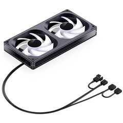 Quạt Fan case JONSBO ZB-240B | ZB-240BR LED ARGB - BLACK  (CÁNH THUẬN / NGƯỢC)