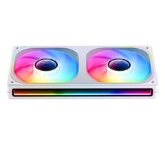 Quạt Fan case JONSBO ZB-240W | ZB-240WR LED ARGB - WHITE  (CÁNH THUẬN / NGƯỢC)