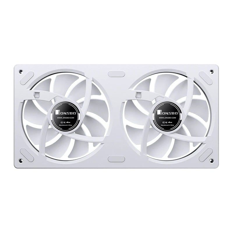 Quạt Fan case JONSBO ZA-240W | ZA-240WR LED ARGB - WHITE  (CÁNH THUẬN / NGƯỢC)