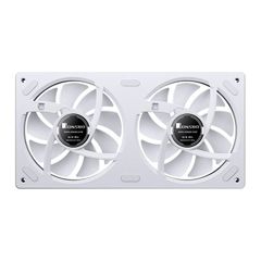 Quạt Fan case JONSBO ZA-240W | ZA-240WR LED ARGB - WHITE  (CÁNH THUẬN / NGƯỢC)