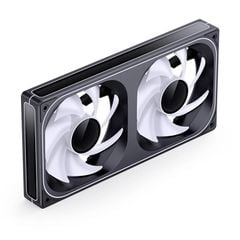 Quạt Fan case JONSBO ZB-240B | ZB-240BR LED ARGB - BLACK  (CÁNH THUẬN / NGƯỢC)
