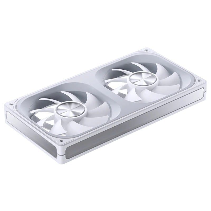 Quạt Fan case JONSBO ZA-240W | ZA-240WR LED ARGB - WHITE  (CÁNH THUẬN / NGƯỢC)
