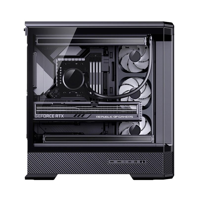 Vỏ Case Jonsbo D400 Black