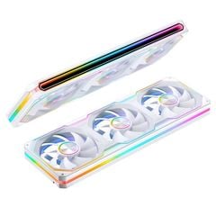 QUẠT TẢN NHIỆT JONSBO XA-360W | XA-360WR - WHITE (CÁNH THUẬN/ NGƯỢC)