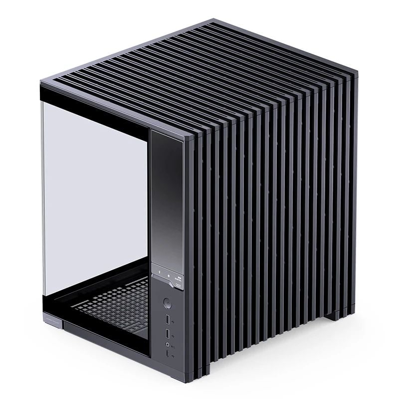Vỏ case máy tính Jonsbo D34 - BLACK | Mini ITX, Matx, Màu Đen